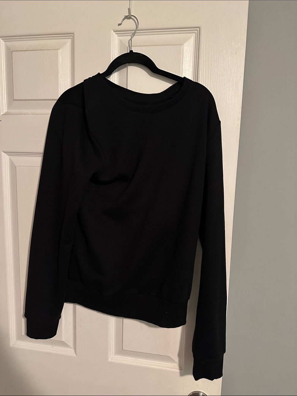 Zyia Active Classic Crew Neck Sweater - Black